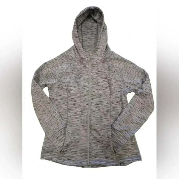 Spyder NWT LS Zip Up Gray Hoodie  Jacket Size Large - Picture 8 of 12